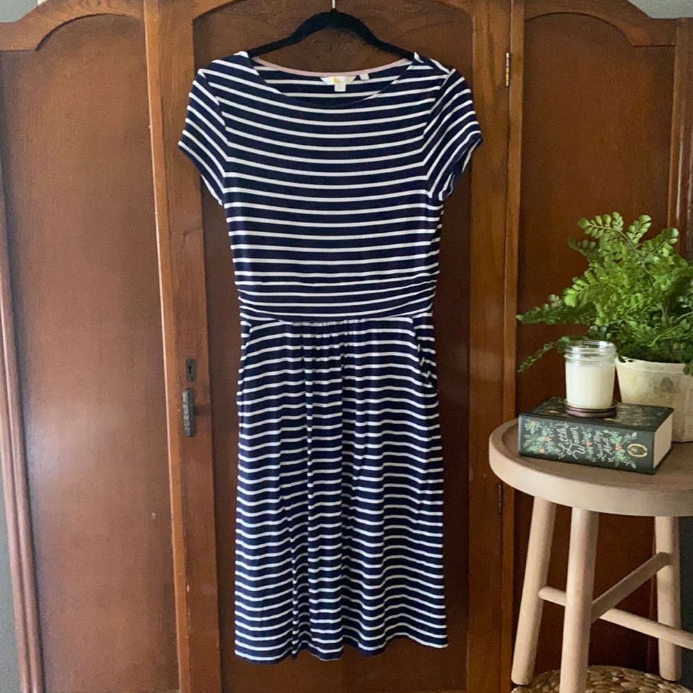 Boden Striped Jersey Dress